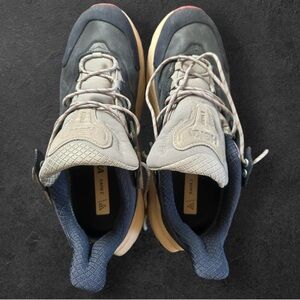 Hoka Navy and Gray Athletic Shoes